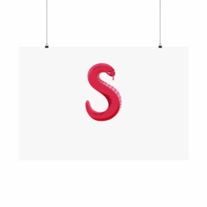 Lisa J Letter S Premium Matte horizontal posters